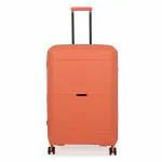 it luggage Momentous Polypropylene Large Hardsided Fashion Luggage Suitcase Expandable8 Wheel Trolley 16-2886-08 Coral with TSA Lock- 77CM