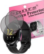 Spnrs Transparent Edge To Edge Screen Guard for Realme Watch S (Pack of 2)