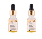 Looks United 24k Gold Face Serum Pack Of 2 (15ml Each)