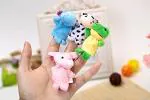 Kuhu Creations Supreme 4 pcs (Random) Animal Puppets Baby Story Telling Finger Puppets.