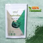 Utiel + Super Foods 100% Natural Spirulina Powder: Nature's Blue Powerhouse to Manage Blood Sugar, Immunity & Muscle Strength (150g)