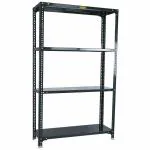 MILNIL 24 Gauge Grey 4 Shelf Rack 48x36x12