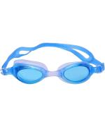 The Morning Play Blue Silicone UV and Anti Fog Swimming Goggles