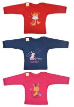 Kwitchy Baby Boys' & Baby Girls' T-Shirt (Multicolor, 6-12 Months)