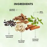 Octavius Tulsi Kadha Powder - 75 gm | Traditional Indian Decoction | Ayush Kwath Kadha Powder helps relieve Cough and Cold | Immunity Booster Drink with Ayurvedic Herbs | Tulsi Kadha Mix | Pack of 3