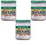 TOSTITOS All That Dips Creamy Spinach Dip, 425 Gram (Pack of 2)