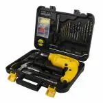 Stanley 28 V 13 mm Hammer Drill Machine and Hand Tool Kit