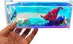 Radhya Accessories Super Hero Furr Pencil pouch for Boys Avengers pouch Holographic Furr Pencil box for Kids Stationery Organiser Water Glitter Pencil pouch Spiderman Pouch Birthday Return Gift (Pack of 1)
