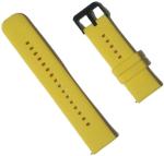 JOBINKA Metal Lock 23mm Watch Strap for Boat Xtend Smart Watch Strap Only for BOAT XTEND Smart Watch Strap (Yellow)