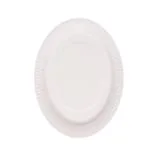 Origami White Round Paper Plates (20 pcs) 23 cm (Pack of 5)