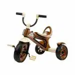 TUMBLR Max Kids Tricycle with Eva Wheels with Light and Sound | Age Group 2-5 Years | Carrying Capacity 50 Kg Super Sturdy Tricycle Chocolate Brown-