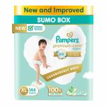 Pampers Premium Care Diaper Pants | Extra Large (XL) - 144 diapers| Sumo-Bx Pack