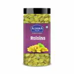 Aldeira Natural Seedless Green Raisins 250gm | Premium Kishmish Jar Pack of 1
