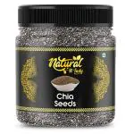 natural n Tasty Chia Seeds  Seeds for Eating| Non-GMO and Fibre Rich Seeds| Best for Weight Loss| Healthy Snacks. jar Pack 1 kg