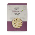 LILA DRY FRUITS SARVOTTAM Premium Cashews 250 Grams | Natural and Unsalted Whole Cashew, Perfect for Dieting, Snacking, Cooking, and Baking | Kaju for Gifting - Delicious, and Nutritious, Protein Rich