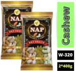 Nap Dried Cashew Premium Quality 200 g (Pack of 2)