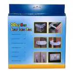 Magnusdeal Plastic and Rubber Home Baby Proofing Anti-Collision Safety Corner Guard Protector -30 Pieces