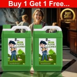 PISHARNATH Lizol Floor Cleaner 10 Liter Green Stain Remover | Bathroom Tile Cleaner & Shiner | non-acidic formulation