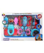 Yunicron Max Plastic Rattle Set - 0 Months Plus (Pack Of 6)