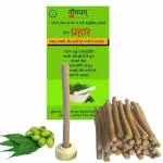 Gaumayam Mosquito Repellent Sticks Mosquito Dhoop Prahaar Natural neem Dhoop Anti Mosquito Natural neem citronella Fragrance Controlled Low Smoke - Super Saver Pack of 200
