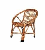 Swadeshi Bamboo Handmade Lightweight Cane Kids Chair (22 * 18 * 18 Inch)