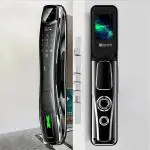 GOLENS X30 Luxurious Smart Door Lock, LCD Display & Camera Technology 8 Ways to Unlock Smart Door Lock ()