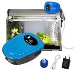 Buraq Blue USB Rechargeable Aquarium Ultra Silent Air Pump