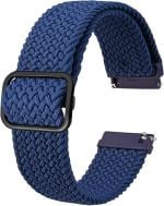Artmu Blue Elastic Adjustable Smartwatch Strap For Noise Colorfit Icon Buzz, 20Mm