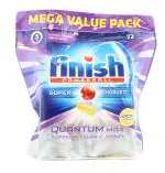 Finish Quantum Dishwasher Tablets Lemon 72S, 72 Tablets