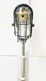 ARTDECOR Aluminium Wall Mount Black Jali Cobra Street Light Metal B22 Holder