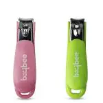 baybee Multicolor Baby Safety Nail Clipper for New Born Babies (Pack of 2)