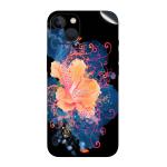 GADGETSWRAP Printed Vinyl Skin Sticker for iPhone 15- Abstract Flower