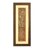 Shree Kala A Bouquet Of Flowers Antique Egyptian Art Embossed Foil Painting