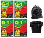 G 1 Oxo Black Biodegradable Garbage Dust Bin Bags 30 pcs 48 x 54 cm (Pack of 4)