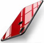Mcase Glass Red Back Cover For Vivo Y91, Vivo Y93, Vivo Y95