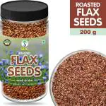 Roasted Flax Seeds 200 gram Jar Packing Alsi ke Beej