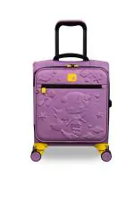 it luggage Mermaid Reef Light Pansy(Lilac) Underseater 18 inches Kids Luggage Soft case Travel Bag 8 Wheel Trolley Bag