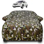 Auto Hub Maruti SX4 Car Cover with Mirror Pocket and Soft Cotton Lining,Waterproof Maruti SX4 Car Body Cover, Army Print
