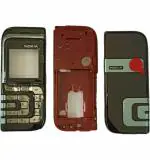 Imbi Black Glass Full Panel For Nokia 7260