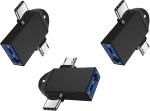 RETRACK USB OTG Adapter (Pack of 3)