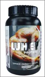 DEE INDIA HERBALS 100% Natural Ayurvedic Whey Protein Powder - Superior Muscle Mass, Energy & Growth (1 Kg Each, Pack of 1)