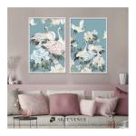 ARTE'VENUE Celestial Garden Framed Wall Art 11 X 16 inch (set of 2)