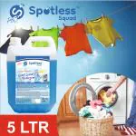 Spotless squad Liquid Detergent 5 Litre, Laundry Liquid for Fabric Care.