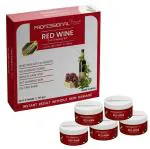Professional Feel Red Wine Beauty Parlour Facial Kit For Women & Men All Type Skin Solution (150g)