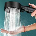 THORKHAN Multi-Functional High Pressure Shower Head with 5 Modes,Hand Held Sprinkler Flexible Water