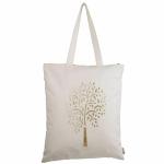 Aakrutii Women Cotton Bag with Laser Carving (Pack of 1)