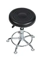 NGFC Doctor Stool Height-Adjustable Wiith Solid Iron Rod Office Stool