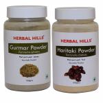 Herbal Hills Gurmar Powder and Haritaki Powder 100 gms each