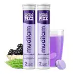 Muditam Ayurveda Karela Jamun Fizz-40 Effervescent Tablets(Karela Jamun Juice)|Helps in High Sugar Condition|Promotes Healthy Glucose Levels|Boosts Digestive Health| Ideal For 20 Days