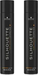 Schwarzkopf Professional SchwarzKopf Silhouette Pure Formula Invisible Hold 500 ML (2 Items in the set) Acti Biotic